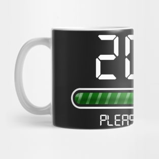 2019 Loading T-Shirt New Year Please Wait College Mug